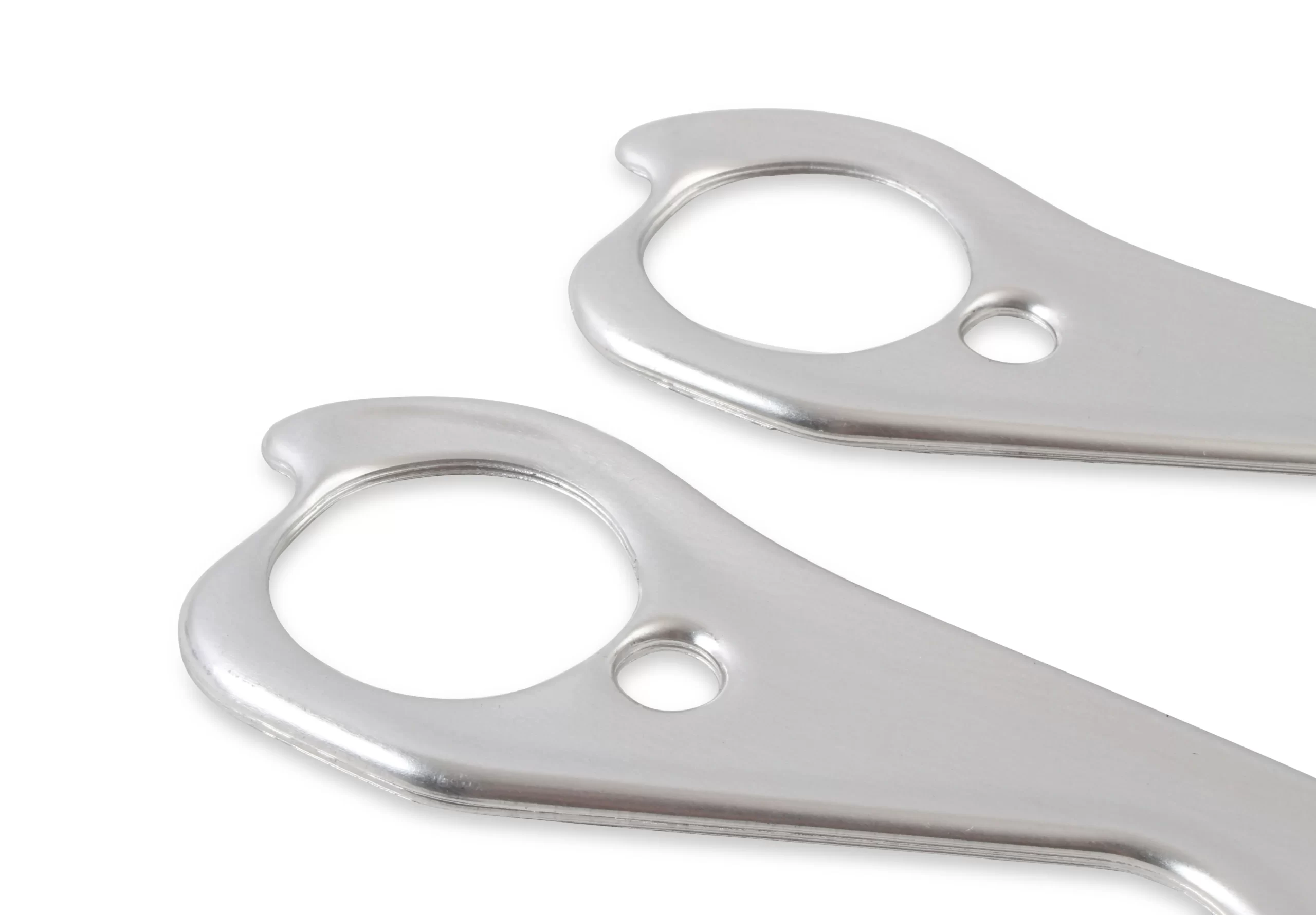 FLOWTECH HEADER GASKETS - ALUMINUM-LAYERED - 262-400 CHEVROLET SMALL BLOCK GEN I 1955-91 Flowtech, Dead Soft Layered Aluminum Material, Round Ports Part # 99150FLT - Image 8
