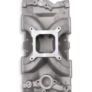 HOLLEY SINGLE PLANE INTAKE MANIFOLD- CHEVY SMALL BLOCK V8 Intake Manifold 1957-1986 262ci-400ci, 1987-later with Aluminum Heads  Part #  300-261