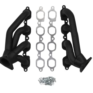 FLOWTECH SHORTY LT HEADERS - BLACK PAINTED FINISH 2014-2015 Chevy/GMC Silverado/Tahoe/Yukon 1-5/8" Shorty Header for 5.3/6.2L LT Engines (2WD/4WD)  Part #  11548FLT