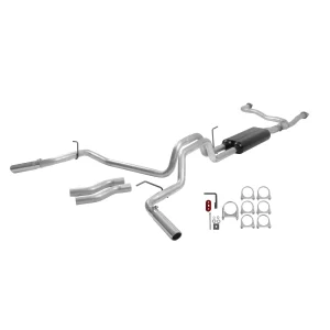 FLOWMASTER AMERICAN THUNDER CAT-BACK EXHAUST SYSTEM Fits Nissan Titan/Armada 2004-2015 with 5.6L engine.  Moderate sound  Part #  17406
