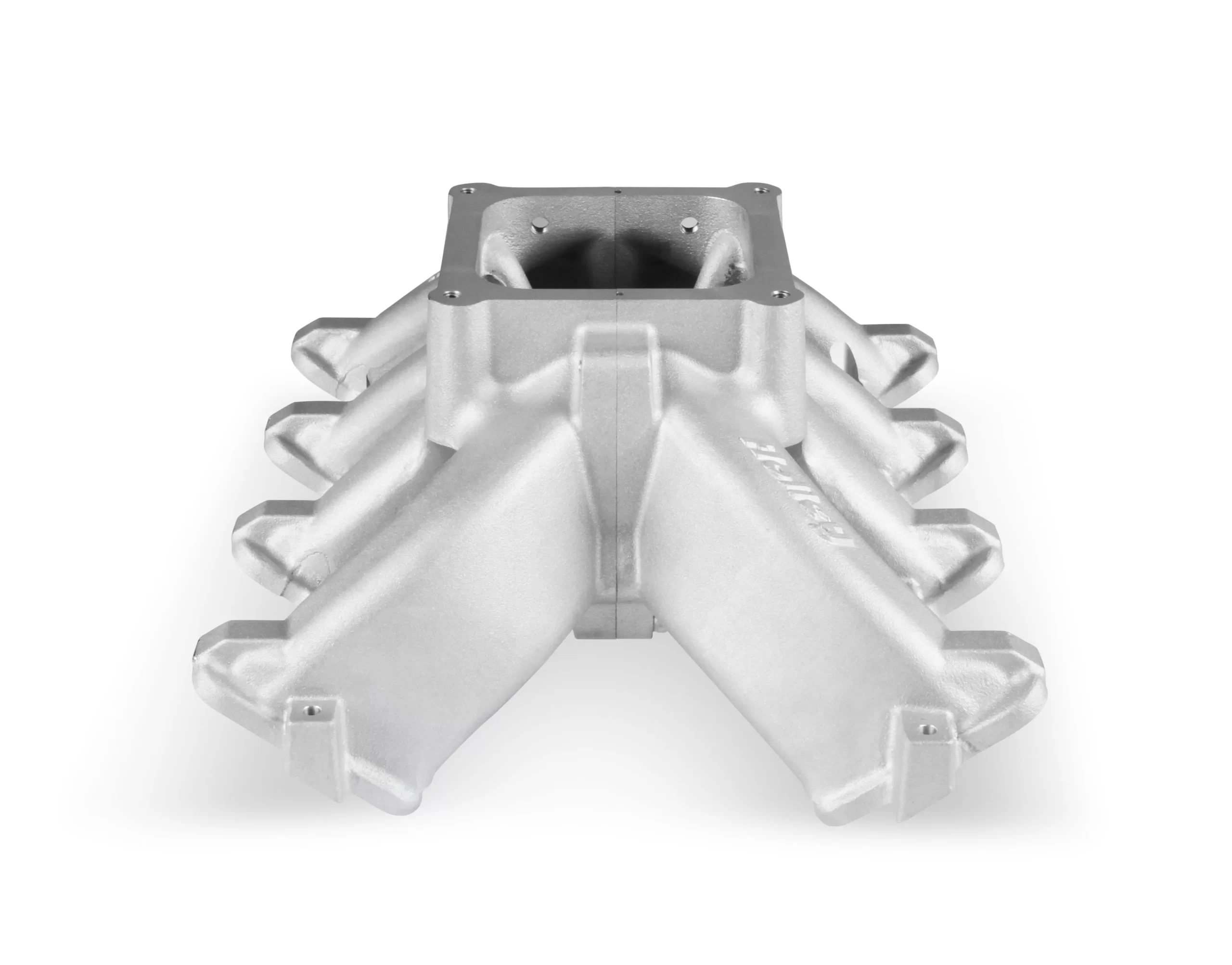 HOLLEY SINGLE PLANE 4500 CARBURETED SPLIT-DESIGN RACE INTAKE MANIFOLD- GM LS1/LS2/LS6 Split-Design Race Intake Manifold- GM LS1/LS2/LS6 Carbureted with Cast Finish Part # 300-295 - Image 10