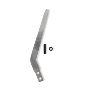 HURST SHIFTER STICK - BILLET - RAW ALUMINUM 10-in Tall - 5.5-in Setback  Part #  53902HST