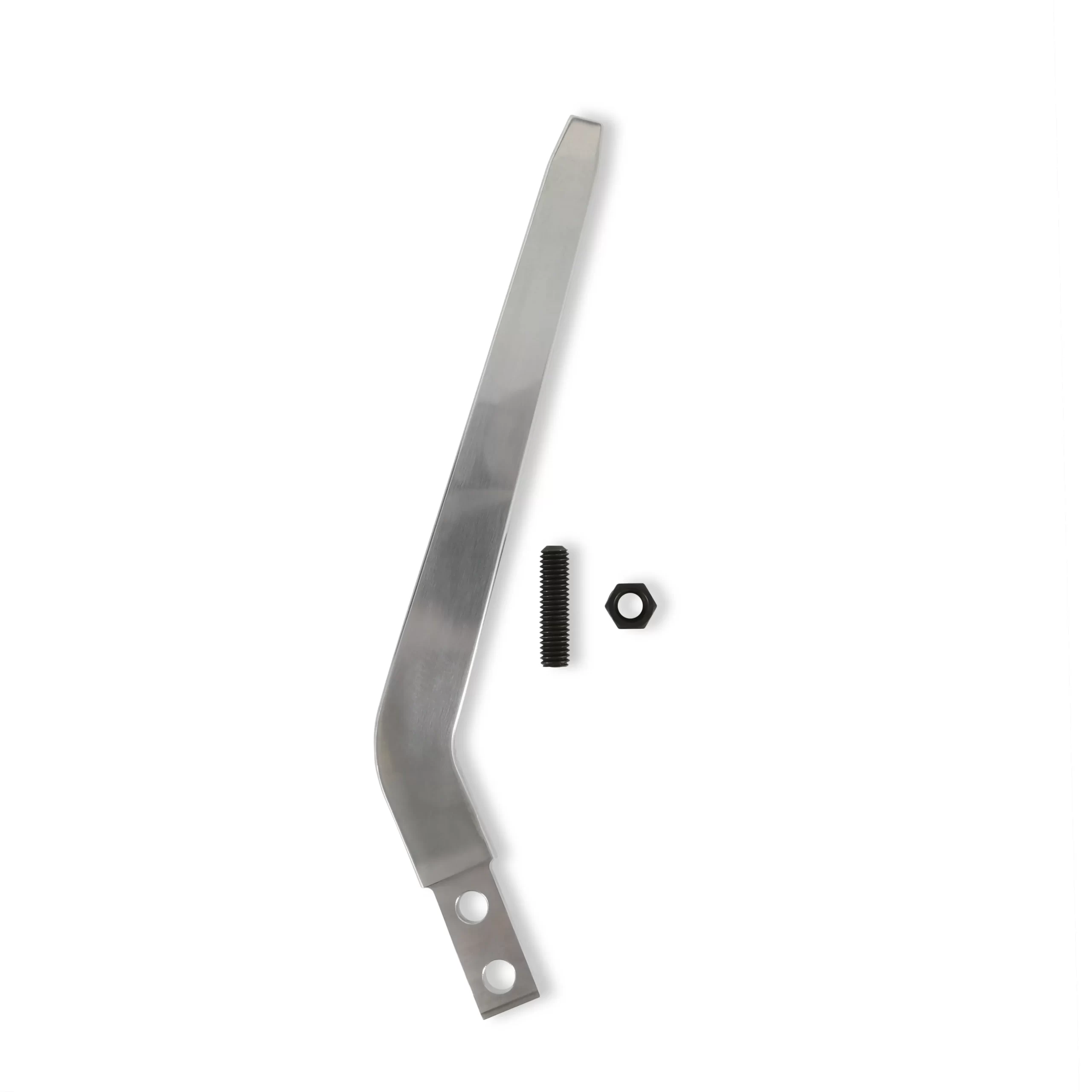 HURST SHIFTER STICK - BILLET - RAW ALUMINUM 10-in Tall - 5.5-in Setback Part # 53902HST - Image 3