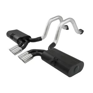 FLOWMASTER FORCE II AXLE-BACK EXHAUST SYSTEM 1997-2004 Chevrolet Corvette with 5.7L engine. 2.5 inch Stainless Steel. - Moderate to mild sound  Part #  817517