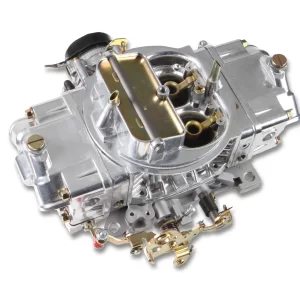 HOLLEY 650 CFM ALUMINUM DOUBLE PUMPER CARBURETOR W/ ELECTRIC CHOKE Electric Choke Mechanical Secondaries-4150  Part #  0-4777SAE