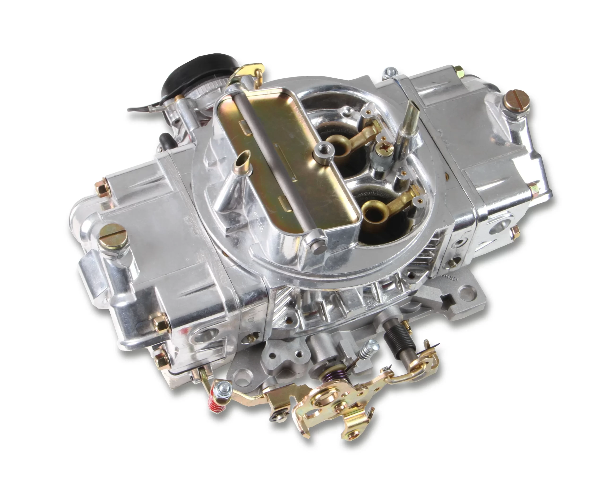 HOLLEY 650 CFM ALUMINUM DOUBLE PUMPER CARBURETOR W/ ELECTRIC CHOKE Electric Choke Mechanical Secondaries-4150 Part # 0-4777SAE