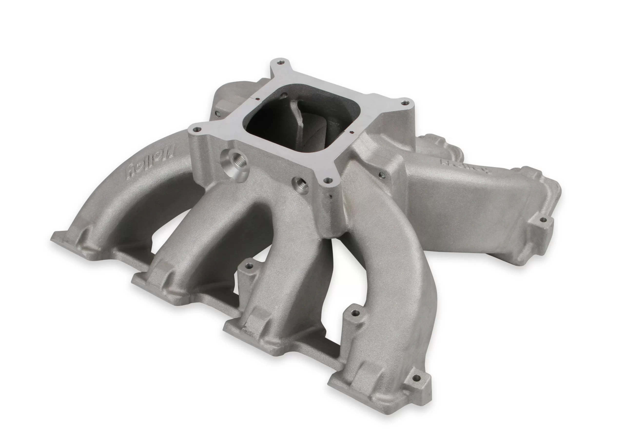 HOLLEY SINGLE PLANE SPLIT-DESIGN RACE INTAKE MANIFOLD- GM LS3/L92-4150 Carbureted single plane split-design race intake manifold. Fits all GM LS Gen III or IV engines equipped with LS3/L92 cylinder heads Part # 300-291 - Image 14