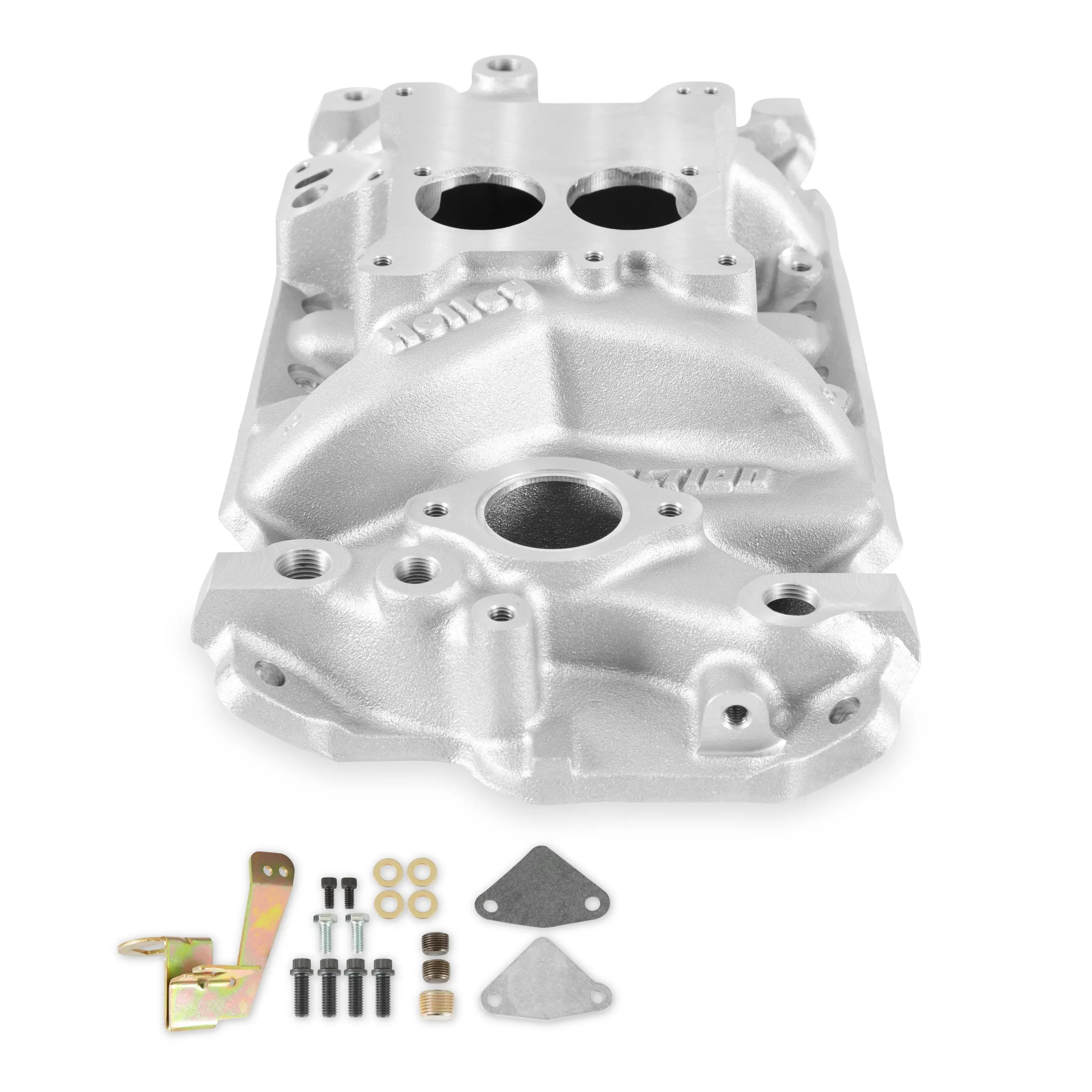 HOLLEY STRIP DOMINATOR INTAKE - CHEVY SMALL BLOCK V8 Pro-Jection TBI Intake Manifold High Rise Dual Plane w/EGR 1987-later with Cast Iron Heads Part # 300-66 - Image 7