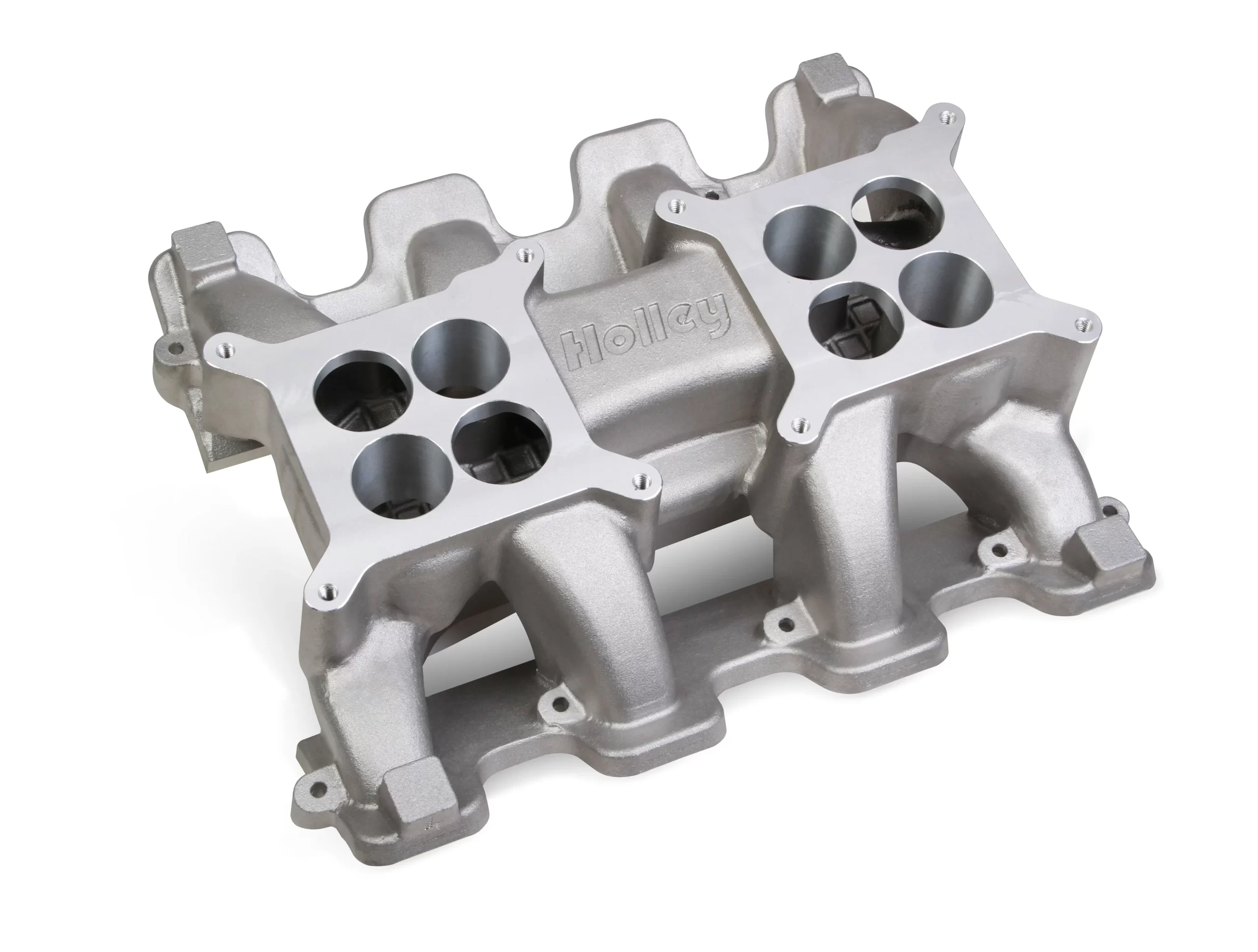 HOLLEY LS CARBURETED MANIFOLD - 2X4 DUAL PLANE GM LS1/LS2/LS6 Holley Carbureted 2x4150 Dual Plane Intake Manifold, LS Gen 3 LS1/LS2/LS6 engines Part # 300-120