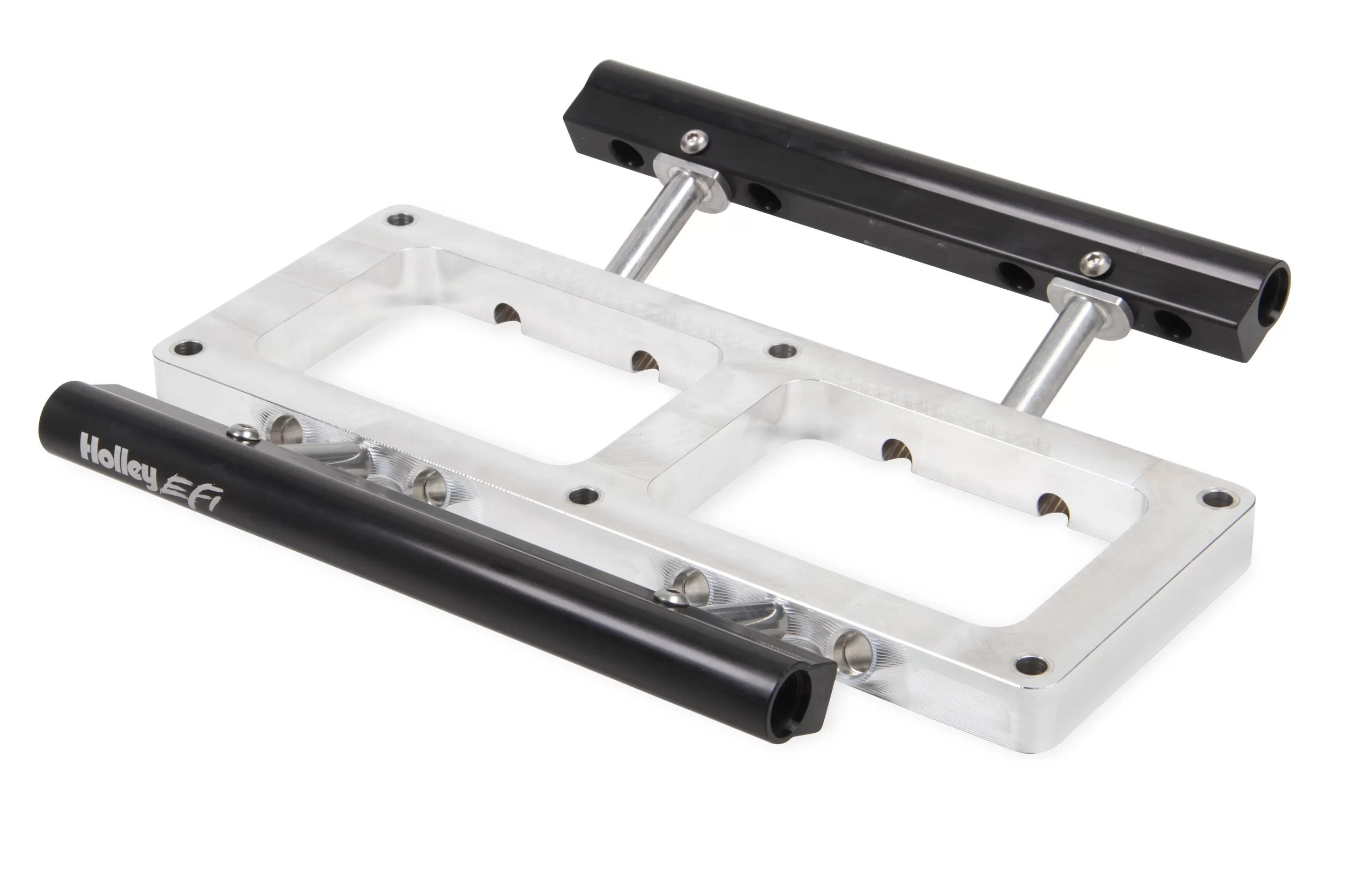 HOLLEY EFI SUPERCHARGER INJECTOR SPACER W/EFI RAILS 6/8-71 Supercharger Injector Spacer W/EFI Rails Part # 17-92