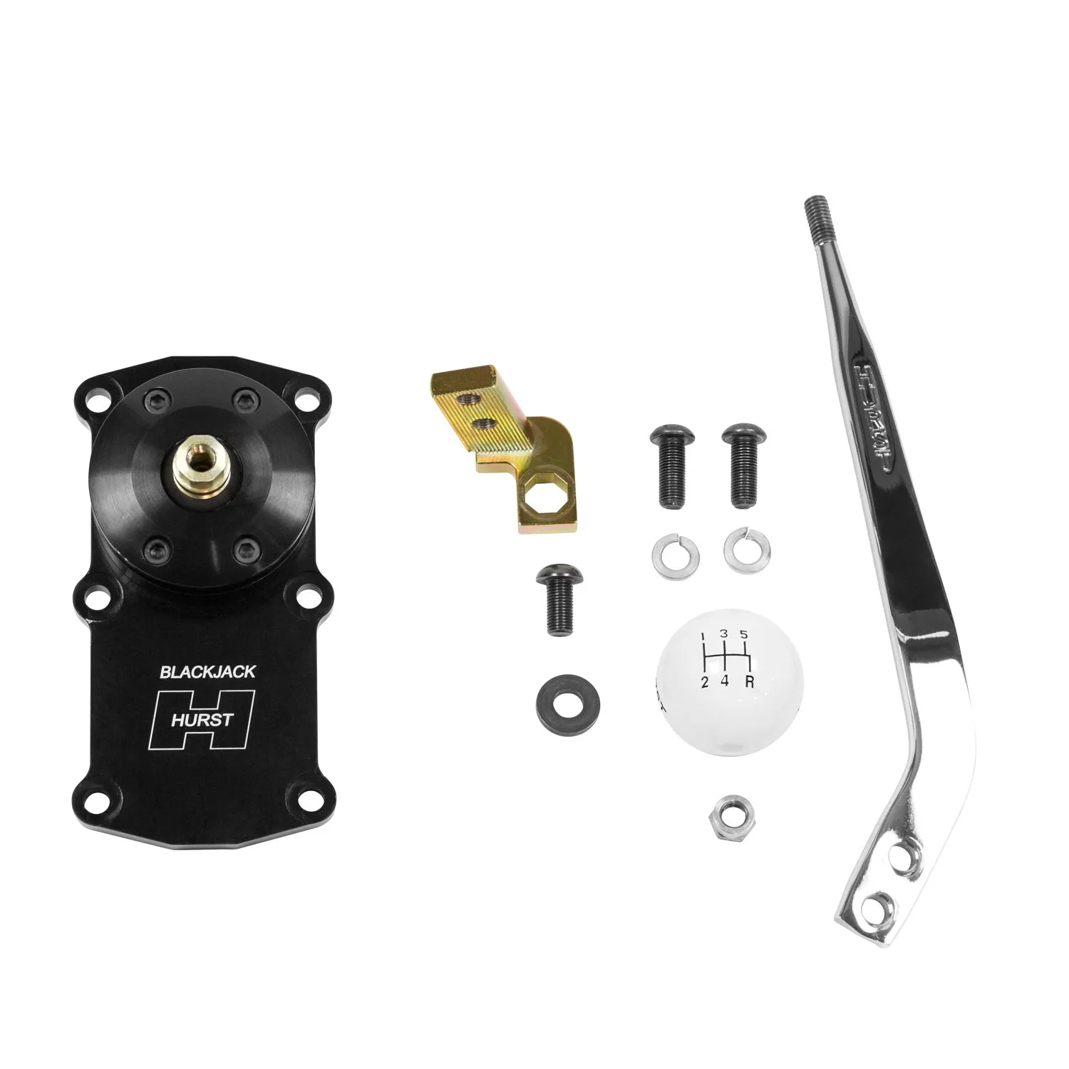 HURST BLACKJACK SHORT THROW SHIFTER 1967-1973 Ford Mustang with Tremec TKO 500/600 or TR3550 transmission. Part # 3912008 - Image 2