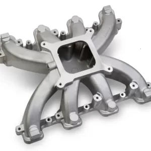 HOLLEY SINGLE PLANE INTAKE - GM LS1/LS2/LS6 Carbureted single plane intake manifold. Fits all GM LS Gen III or IV engines equipped with LS1/LS2/LS6 style cathedral port cylinder heads  Part #  300-132