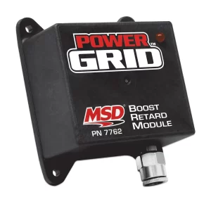MSD POWER GRID BOOST RETARD MODULE The software provides a timing map that allows you to program a timing curve based on the built-in 3-BAR sensor.  Part #  7762
