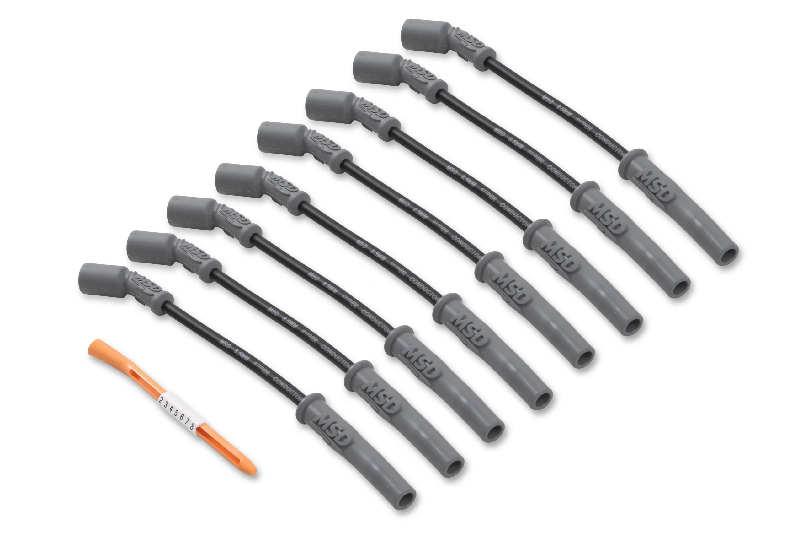 MSD WIRE SET, BLACK SC, GM LS1, VETTE/CAMARO, '97-ON For use on GM LS1 engines, Corvette, Camaro, '97-On, Black jacket Part # 32813 - Image 2