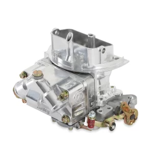 HOLLEY 350 CFM OUTER CARB - SHINY - NO CHOKE 350 CFM Outer Carburetor for Tri-Power setup P/N 300-522 - Shiny Finish - No Choke  Part #  0-80684-2