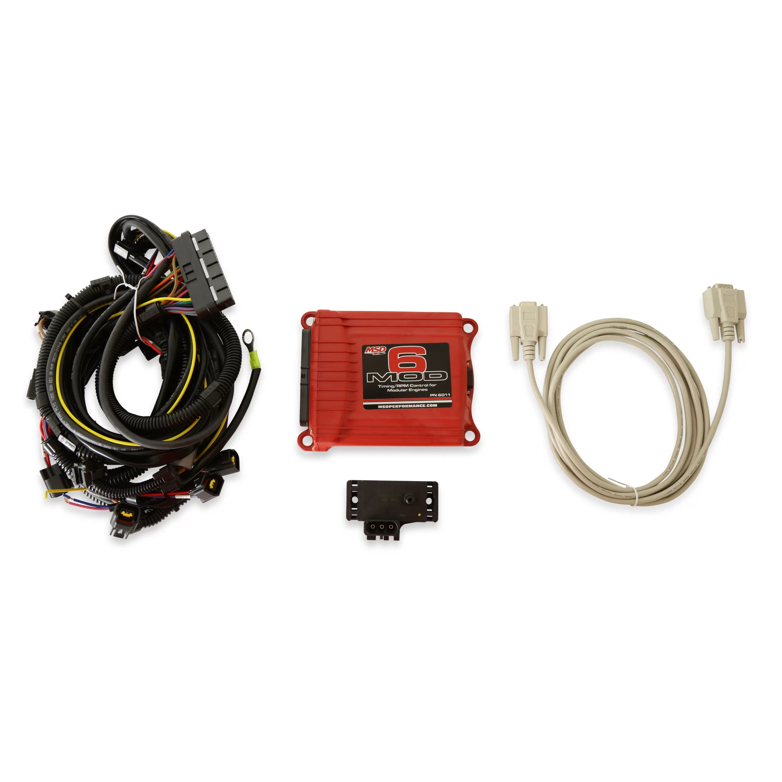 MSD FORD MODULAR IGNITION CONTROLLER FOR 4.6L/5.4L Allows you to run a carb on your late model 4.6/5.4 Ford as well as add timing controls. Part # 6011