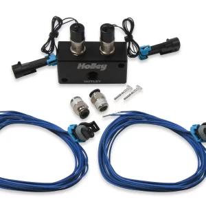 HOLLEY EFI HIGH FLOW DUAL SOLENOID BOOST CONTROL KIT SOLENOID, BOOST CONTROL  Part #  557-201