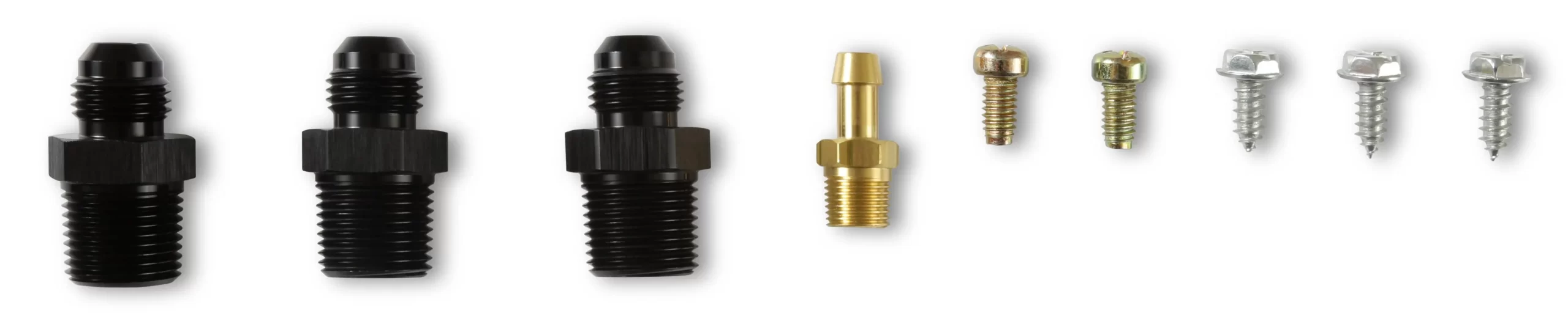 HOLLEY EFI BILLET BYPASS FUEL PRESSURE REGULATOR KIT 15-60 Psi - Fittings and Gauge Included Part # 12-848KIT - Image 4
