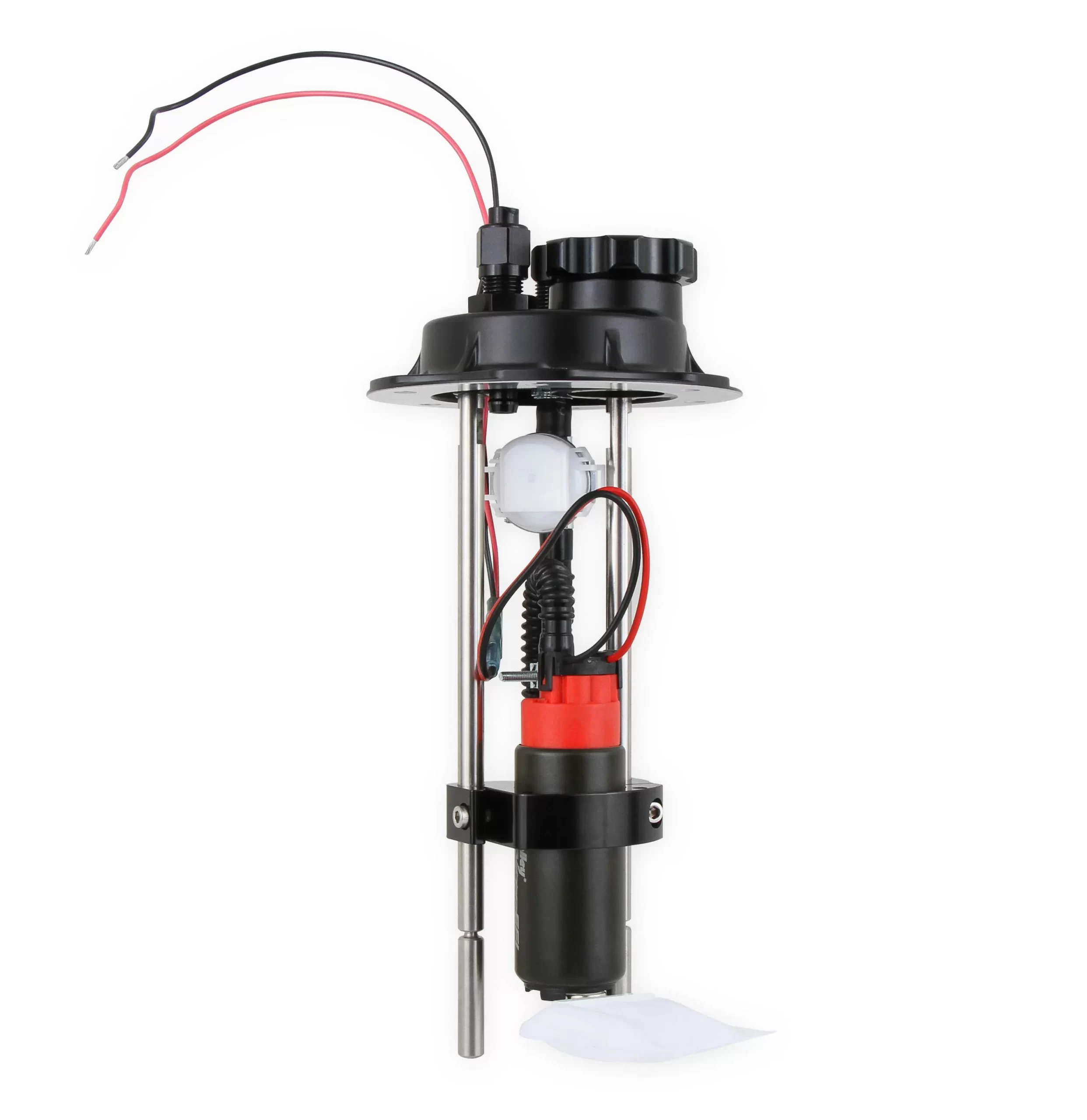 HOLLEY SNIPER EFI SNIPER FUEL CELL EFI PUMP MODULE ASSEMBLY-RETURNLESS STYLE 6-Bolt Flange 340 LPH E85 Compatible Drop-In EFI Flange Style - 6 Bolt Free Flow LPH - 340 Part # 19-375
