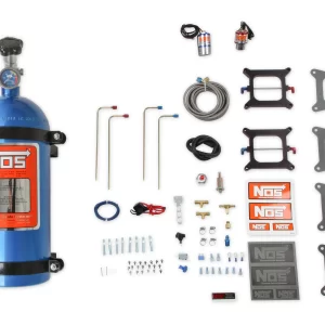 NOS "CHEATER" 2X4 HOLLEY 4-BBL / CARTER AFB Cheater Nitrous System V8 Dual Holley 4 bbl / Dual Carter AFB (late) 4 bbl 150-250 HP with 10 lb Bottle  Part #  02010NOS