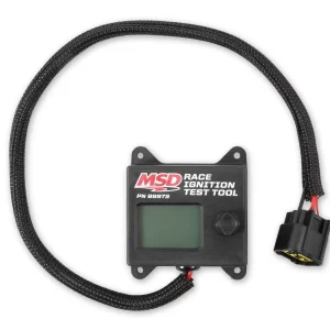 MSD RACE IGNITION TEST TOOL Level the playing field, cut and dry, black and white; no matter how you put it the Race Ignition Test Tool easily allows tech officials to plug-in to competitors ignition units to verify everyone is playing by the rules. Part # 89973