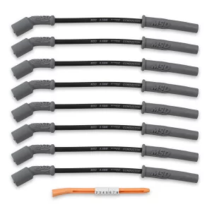 MSD WIRE SET, BLACK SC, GM LS1, VETTE/CAMARO, '97-ON For use on GM LS1 engines, Corvette, Camaro, '97-On, Black jacket  Part #  32813