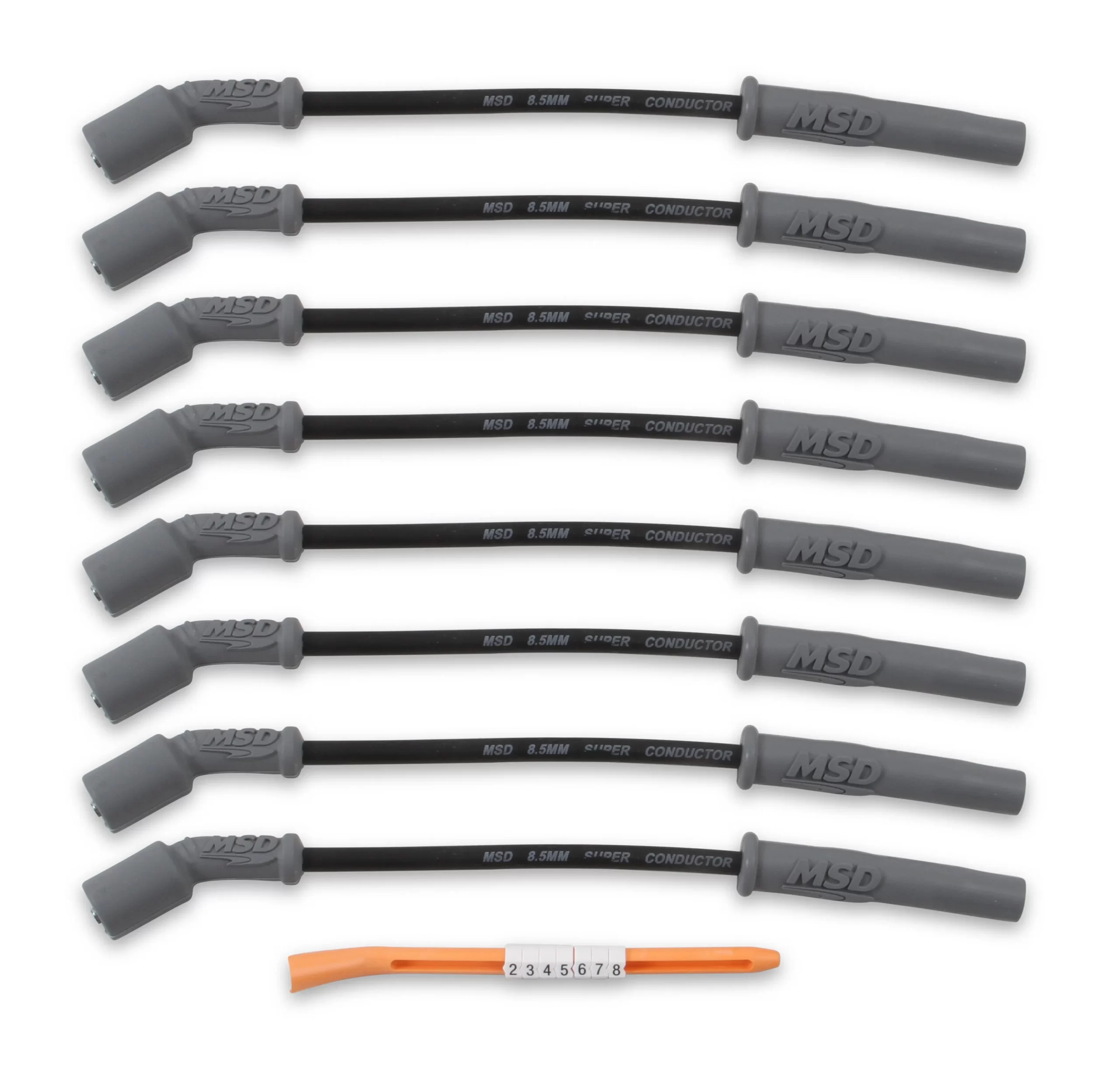 MSD WIRE SET, BLACK SC, GM LS1, VETTE/CAMARO, '97-ON For use on GM LS1 engines, Corvette, Camaro, '97-On, Black jacket Part # 32813