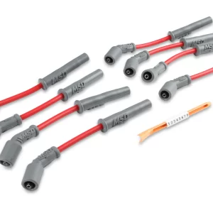 MSD WIRE SET, SUPER CONDUCTOR 8.5MM GM LS/LT RED For use on GM Gen V LT1/LT4 Corvette '14-on, Truck '15-on, Camaro SS '16-on  Part #  33829