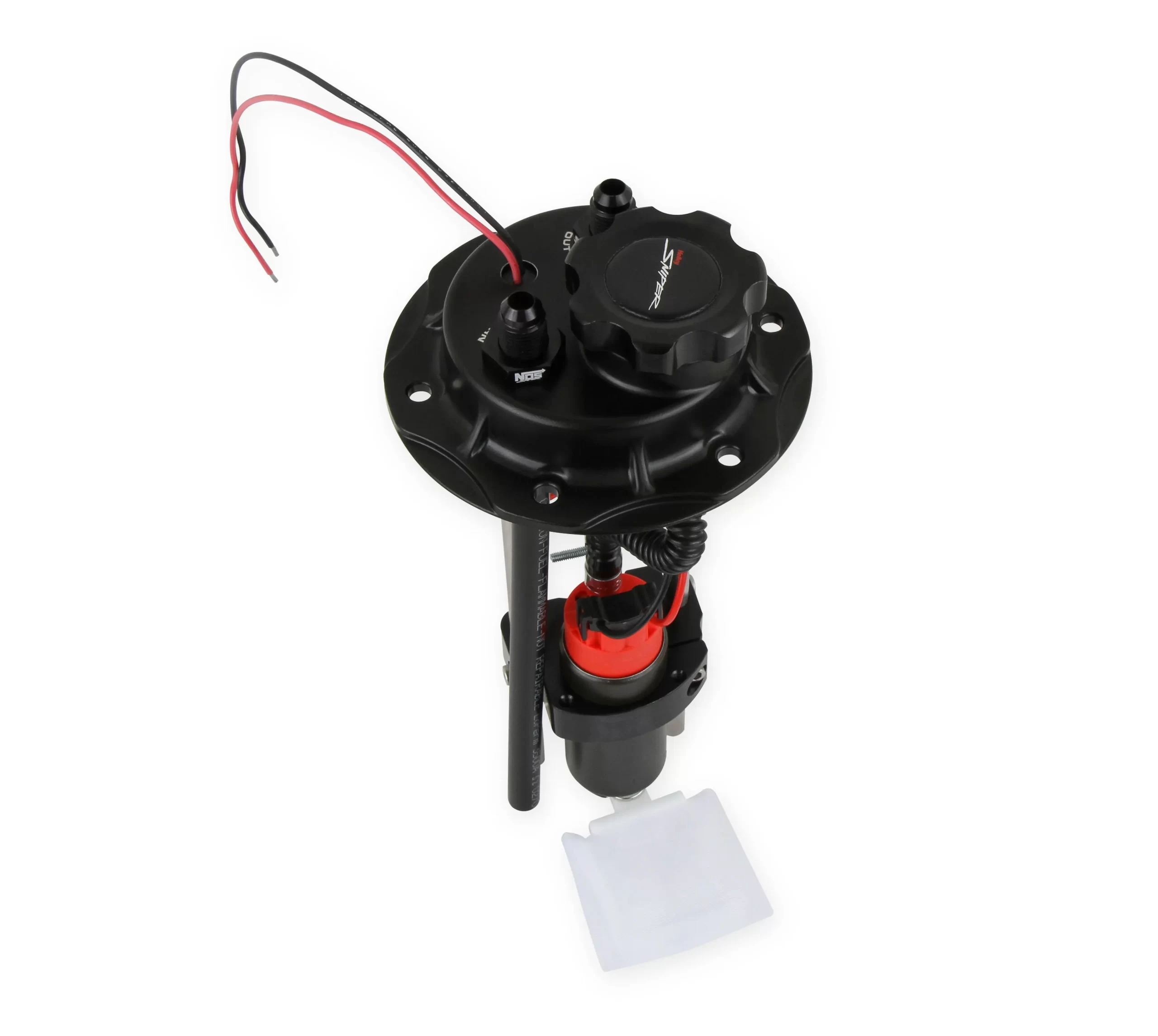HOLLEY SNIPER EFI SNIPER FUEL CELL EFI PUMP MODULE ASSEMBLY-RETURN STYLE 6-Bolt Flange 340 LPH E85 Compatible Drop-In EFI Flange Style - 6 Bolt Free Flow LPH - 340 Part # 19-370 - Image 4