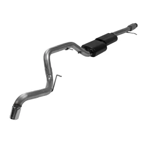 FLOWMASTER FORCE II CAT-BACK EXHAUST SYSTEM Fits 2021-2025 GM Tahoe/Yukon 5.3-liter, Force II Cat-Back 3.0-inch Stainless Steel Exhaust System, 3.5-inch Polished Tip, Single Out Rear Exit  Part #  817949