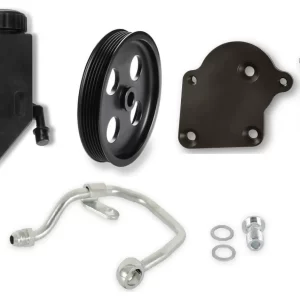 HOLLEY POWER STEERING KIT 97-378 FOR GEN III HEMI SWAPS - EARLY CAR - LOW PRESSURE Fits 2003-2008 5.7L & 2005-2010 6.1L Gen III Hemi Engines with "Car Style" Accessory Drive. Also fits some 2009-2013 5.7L & 2011-2013 6.4L with 4.34-inch belt spacing (see drawing).
