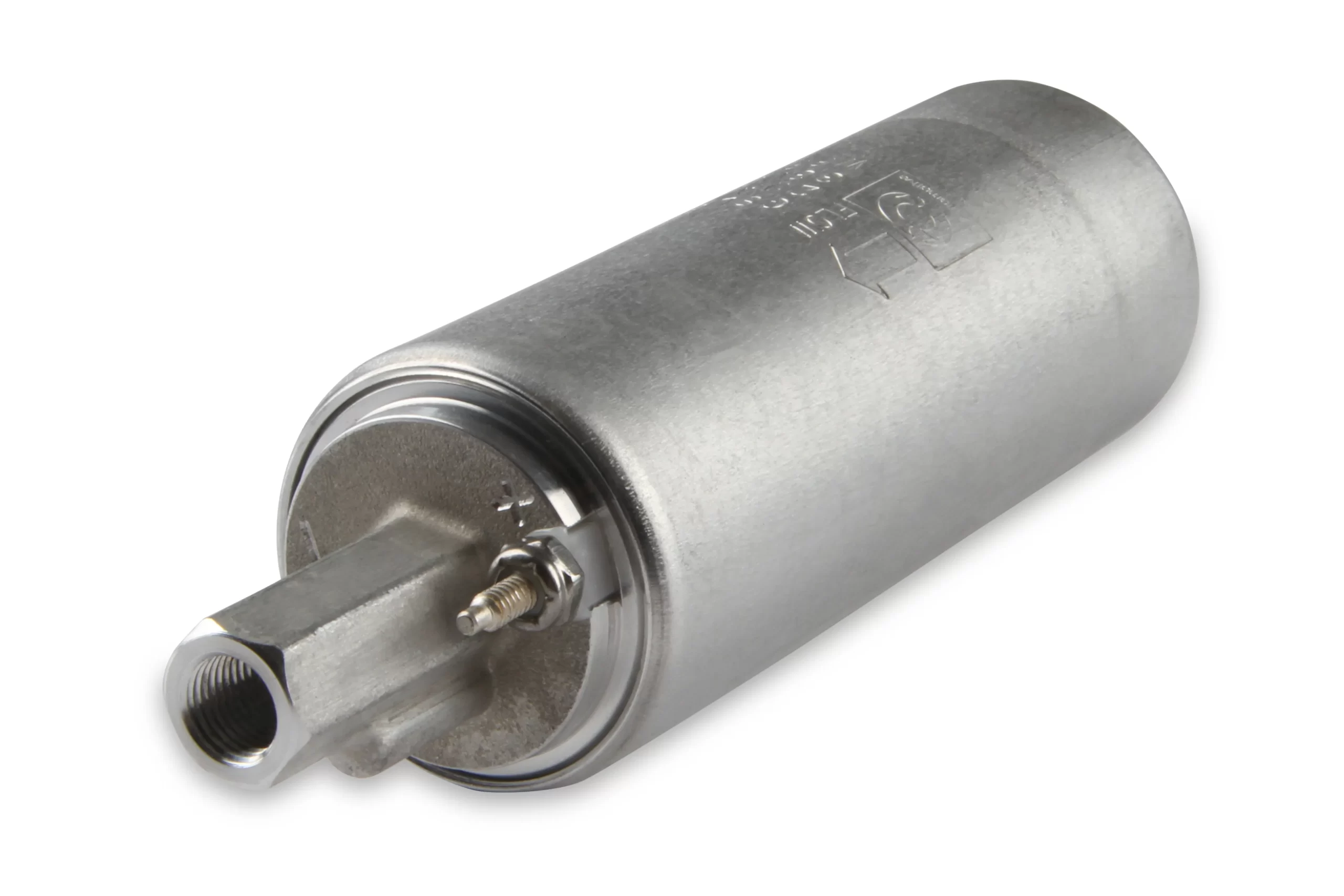 HOLLEY 190 LPH UNIVERSAL IN-LINE FUEL PUMP (GEROTOR STYLE) 190 Liter Per Hour In-Line Frame Mounted Street/Strip Applications Compatible with Gasoline only Part # 12-930 - Image 4