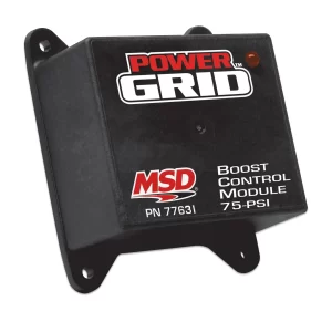 MSD BOOST CONTROLLER - 6-BAR - POWER GRID SYSTEM Equipped With a "Quick Spool" Feature - Increase Launch RPM or Retard Timing to Help Spool  Part #  77631