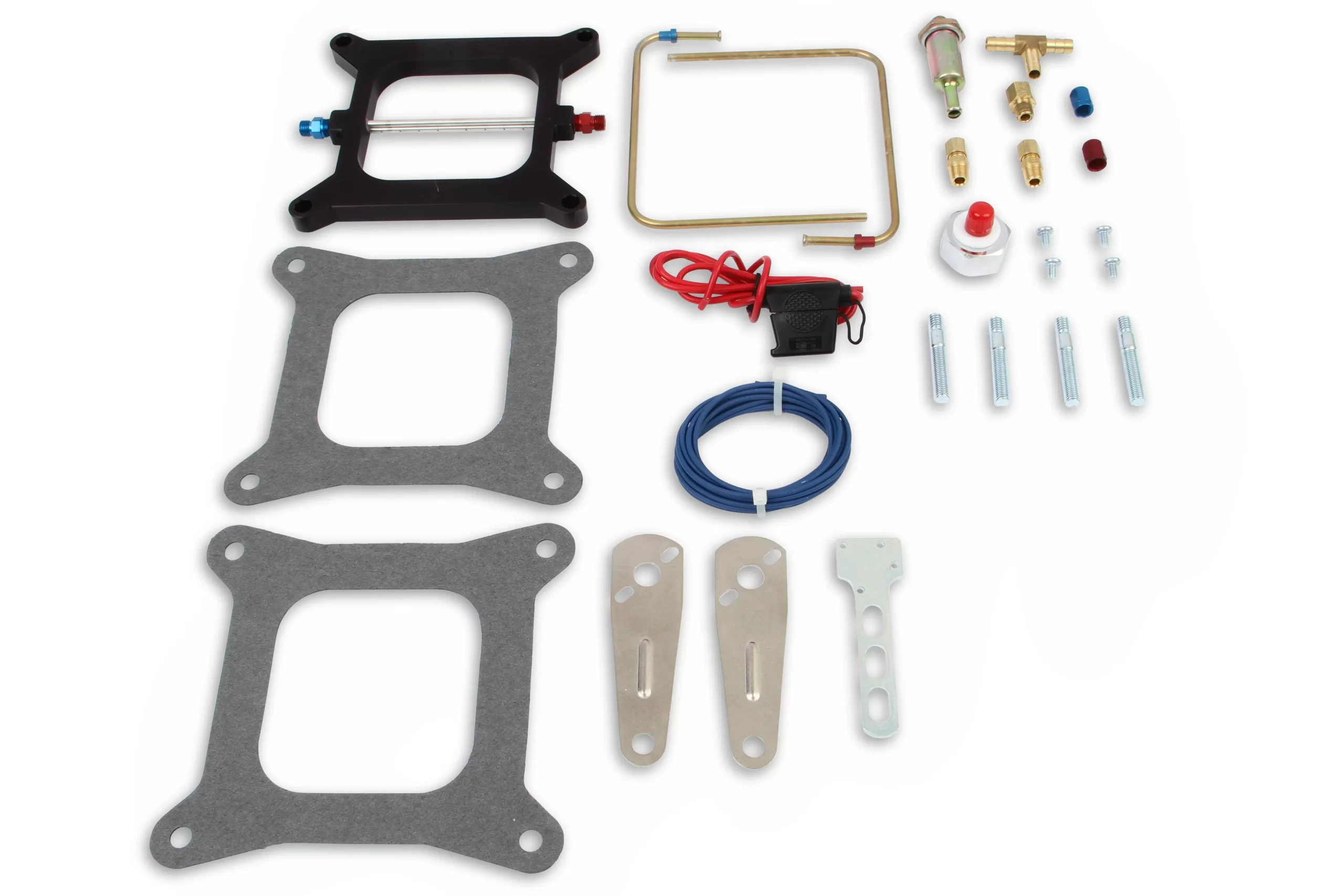 NOS "CHEATER" FITS HOLLEY 4-BBL / CARTER AFB NOS "Cheater" series Nitrous System, fits Holley 4150 and Carter AFB (late), 150-250 HP, includes Blue 10 lb Bottle Part # 02001NOS - Image 6