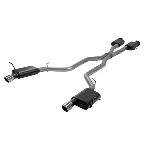FLOWMASTER AMERICAN THUNDER CAT-BACK EXHAUST SYSTEM Fits 2018-2023 Dodge Durango 6.4-liter, American Thunder Cat-Back 3.0-inch Stainless Steel Exhaust System, 4.00-inch Polished Tips, Dual Out Rear Exit  Part #  817952