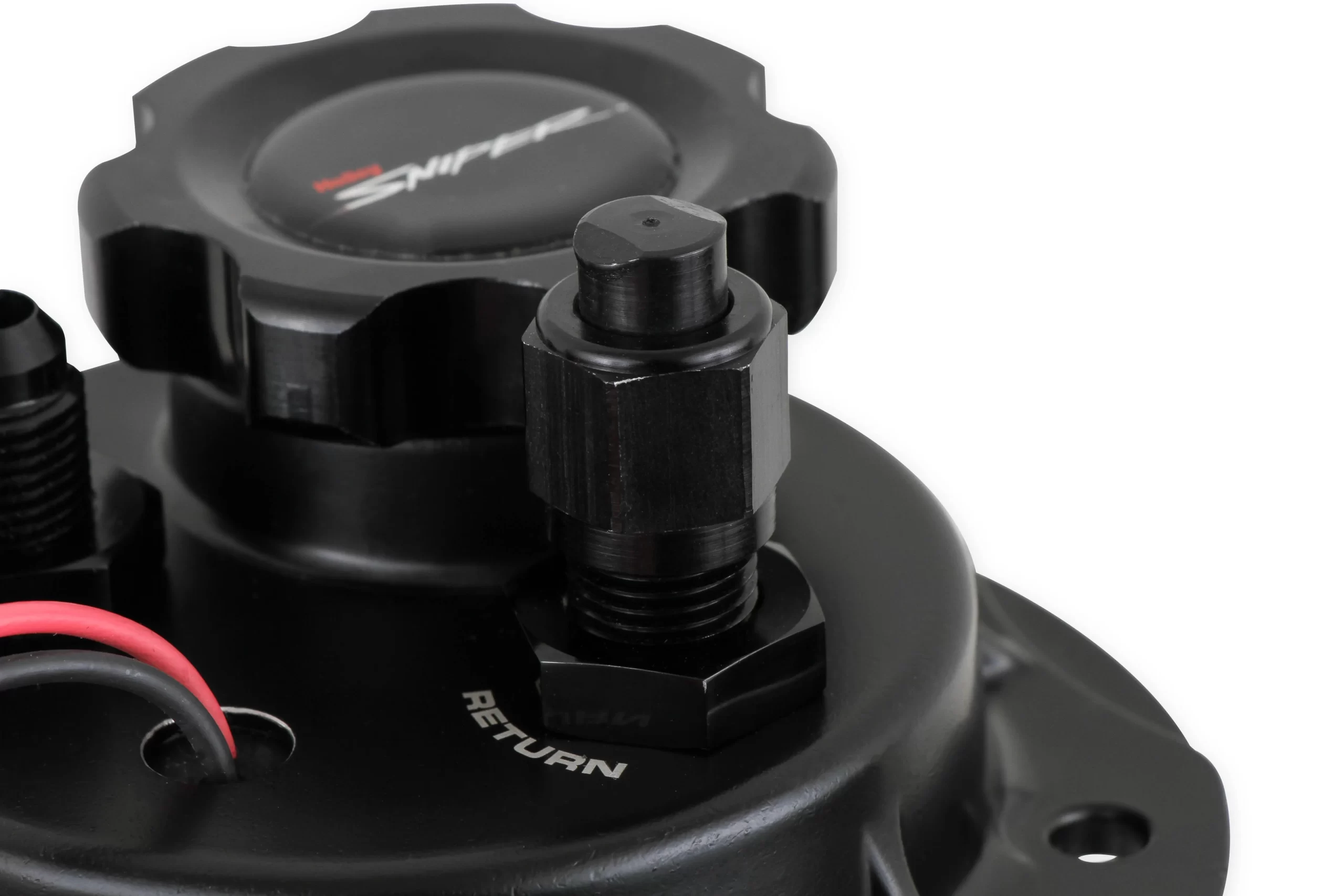 HOLLEY SNIPER EFI SNIPER FUEL CELL EFI PUMP MODULE ASSEMBLY-RETURNLESS STYLE 6-Bolt Flange 340 LPH E85 Compatible Drop-In EFI Flange Style - 6 Bolt Free Flow LPH - 340 Part # 19-375 - Image 5