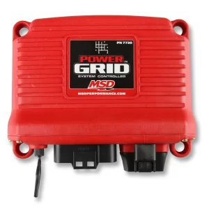 MSD POWER GRID SYSTEM - CONTROLLER ONLY - RED Universal - Ignition Box and Laptop Required Part # 7730