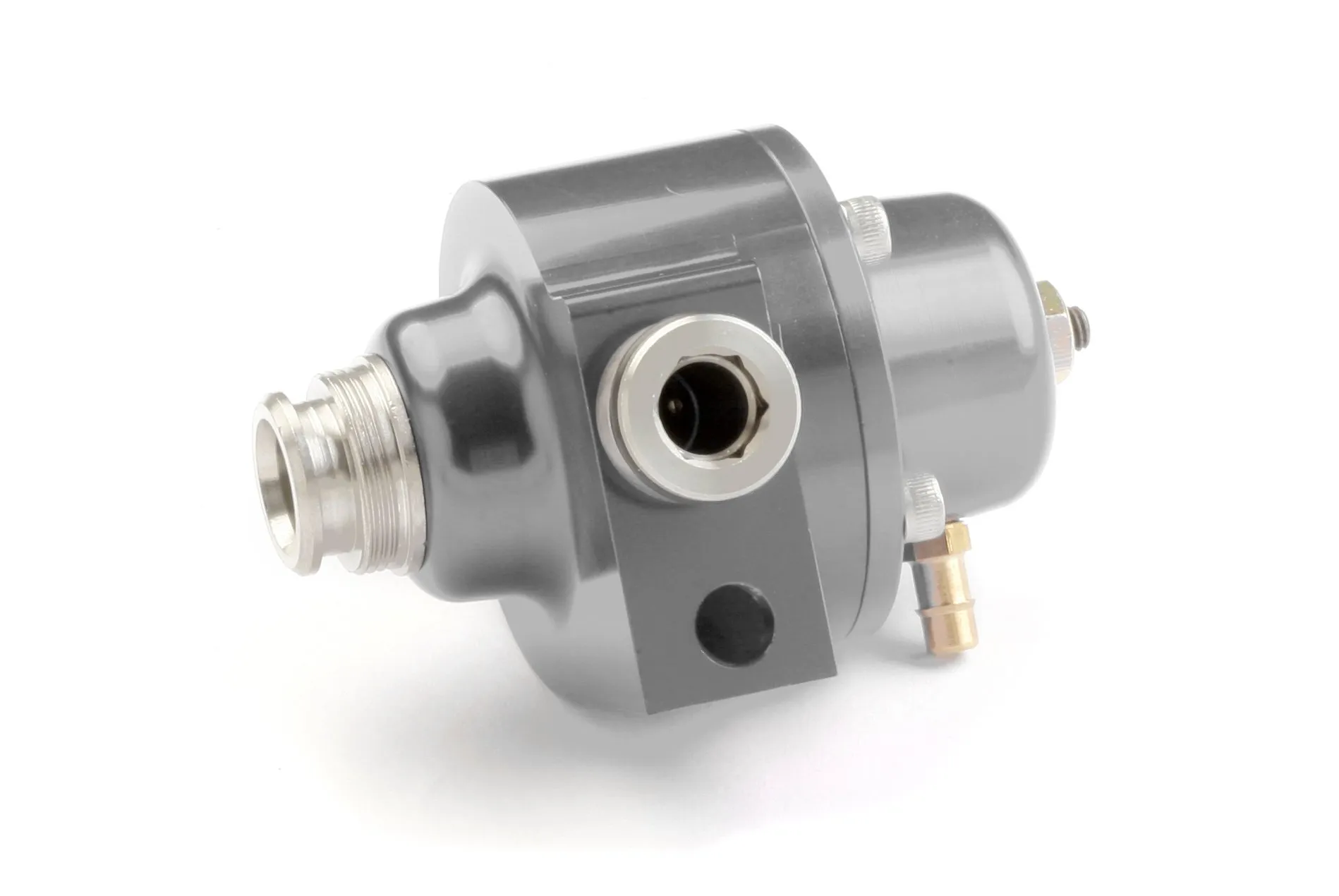 HOLLEY STOCK REPLACEMENT ADJUSTABLE FUEL PRESSURE REGULATOR Street/Strip EFI Applications Fits 1993-97 LT1/LT4 Camaro/Firebird and 1994-95 LT1 Impala SS Adjustable from 35 to 65 PSI Part # 512-502