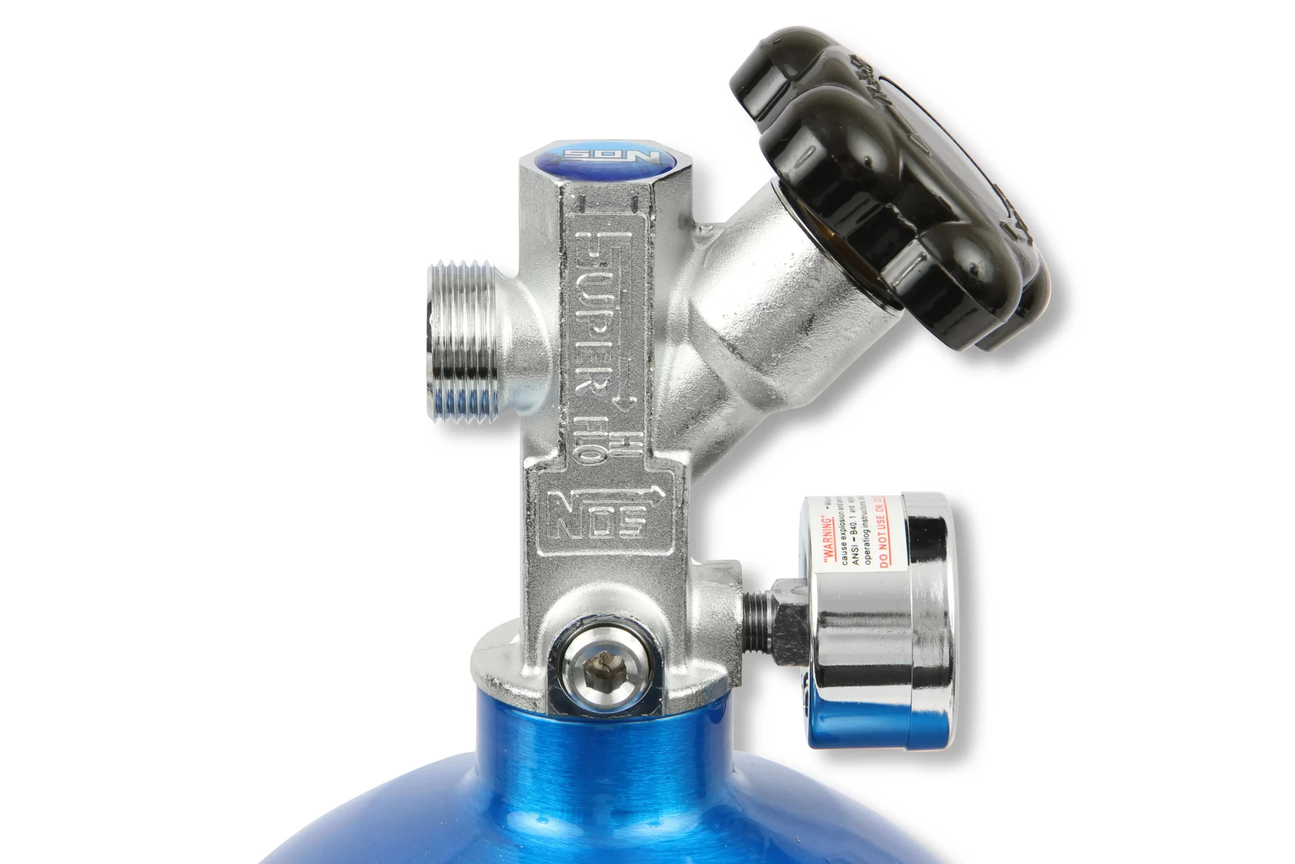 NOS "CHEATER" FITS HOLLEY 4-BBL / CARTER AFB NOS "Cheater" series Nitrous System, fits Holley 4150 and Carter AFB (late), 150-250 HP, includes Blue 10 lb Bottle Part # 02001NOS - Image 5