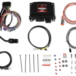 MSD POWER GRID SYSTEM - CONTROLLER ONLY - BLACK Universal - Ignition Box and Laptop Required  Part #  77303