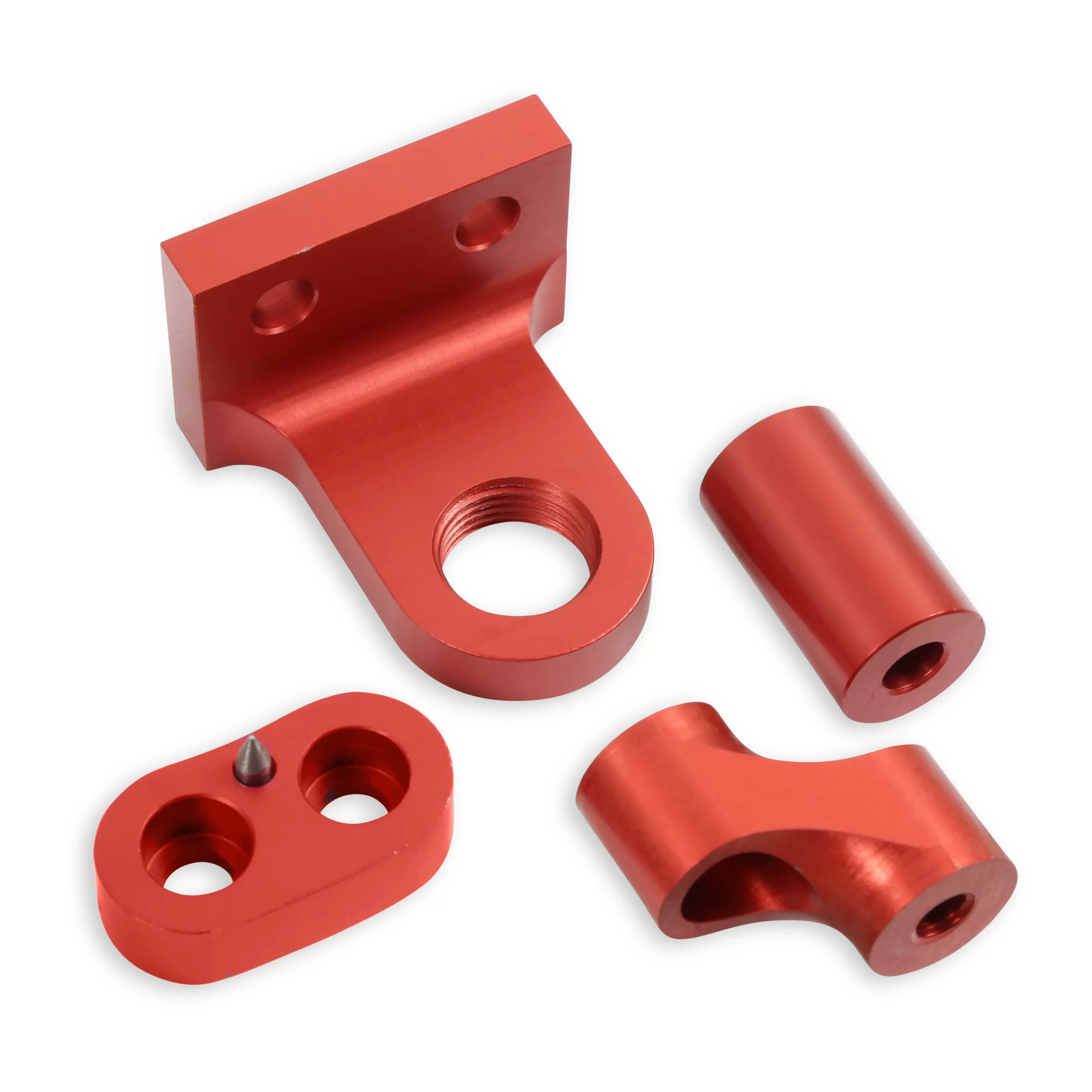 MSD CRANK TRIGGER KIT - FLYING MAGNET - HALL-EFFECT - LS GEN III/IV - 6.56 IN. Small Block Chevrolet - Gen III/IV - Adjustable Timing Pointer - Red Color - Red Diameter - 6.562 in. Make - Chevrolet Sensor Type - Hall Effect Part # 8618 - Image 2