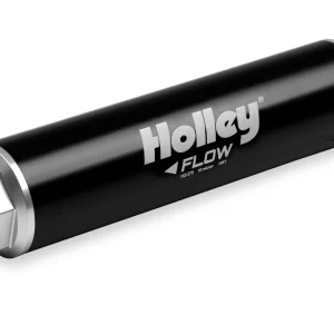 HOLLEY 460 GPH VR SERIES BILLET FUEL FILTER Hot Street/Race EFI Applications Post Filter 10 Micron  Part #  162-575