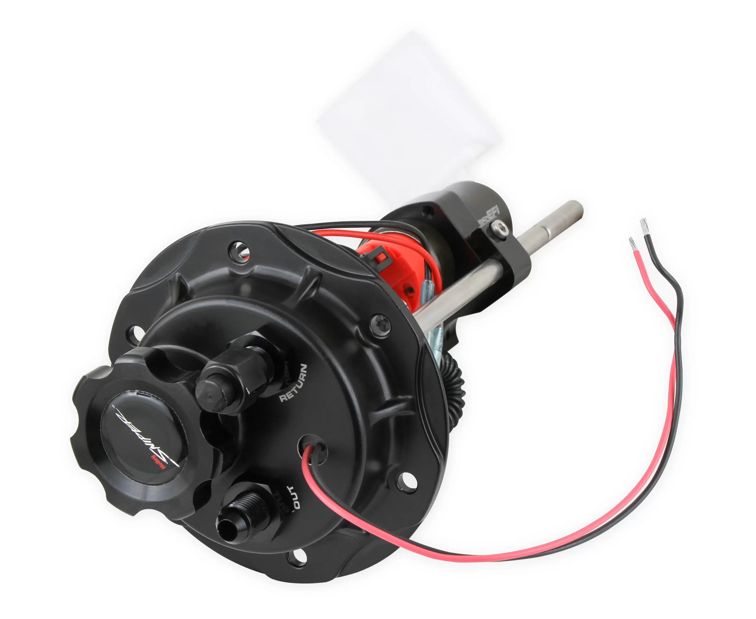 HOLLEY SNIPER EFI SNIPER FUEL CELL EFI PUMP MODULE ASSEMBLY-RETURNLESS STYLE 6-Bolt Flange 340 LPH E85 Compatible Drop-In EFI Flange Style - 6 Bolt Free Flow LPH - 340 Part # 19-375 - Image 3