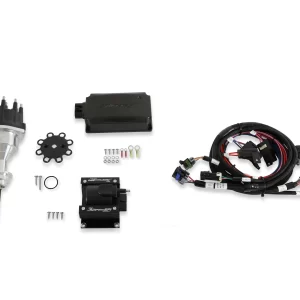 HOLLEY SNIPER EFI HYPERSPARK KIT W/ 565-304K - CHRYSLER 318 / 360 Hyperspark Master Kits are available for all popular engine combinations and come with a distributor, coil, ignition box, and an integrated Sniper EFI harness.  Part #  565-304K
