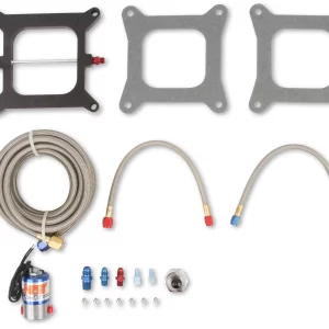 NOS BIG SHOT SINGLE STAGE UPGRADE KITS Big Shot Single Stage Upgrade Kit Converts Single 4150 Holley Cheater Kit PN 02001NOS to create an NOS Big Shot plate kit  Part #  0025NOS