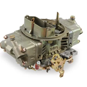 HOLLEY 850 CFM COMPETITION DOUBLE PUMPER CARBURETOR-ALUMINUM No Choke Mechanical Secondaries-4150- Aluminum  Part #  0-9380-1