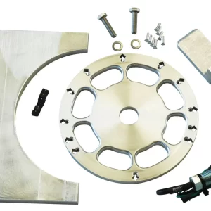 MSD CRANK TRIGGER WHEEL KIT - UNIVERSAL - 7 IN. DIAMETER BALANCERS DIY Crank Trigger Kit - Includes Trigger Wheel / Pickup / CNC-Machined Aluminum Bracket / Hardware   Color - Unfinished    Diameter - 7"    Make - Universal    Sensor Type - Magnetic Part #  8655