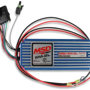 MSD 6M-2L MARINE CERTIFIED IGNITION WITH REV LIMIT UL approved for marine use, includes built-in rev limiter Part # 6560