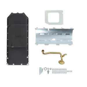 HOLLEY GEN III HEMI SWAP OIL PAN - MID-SUMP VVT - BLACK Fits VVT Gen III Hemi Engines  Part #  302-61BK