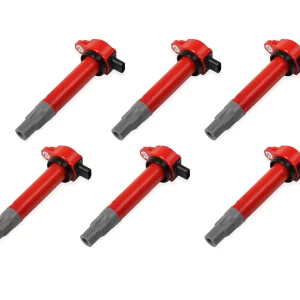 MSD IGNITION COIL - BLASTER - CHRYSLER V6 - RED - 6-PACK 2006-2010 Chrysler V6  Part #  82726